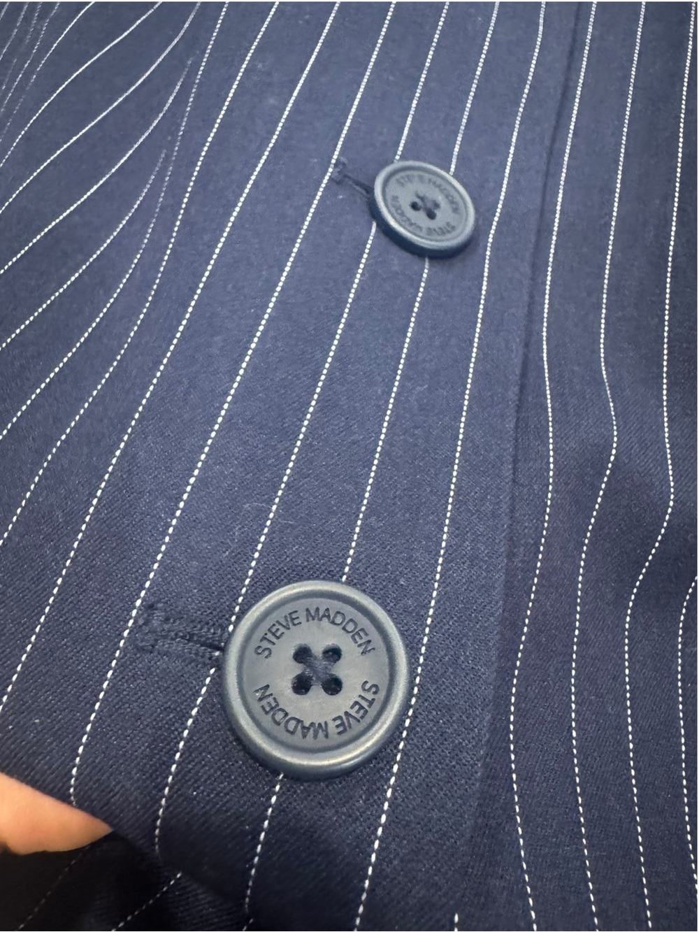 Steve Madden Pinstripe Dress - Picture 6 of 7